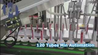 آلة تعبئة وختم الأنبوب المعدني TF-120