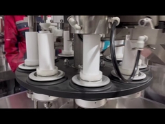 Facial Cleanser Tube Filling Sealing Machine For Soft Pipe