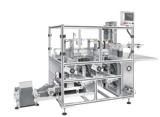 1.2KW قناع الوجه قطع آلة التعبئة القابلة للطي 0.6MPA التلقائي محبوكة