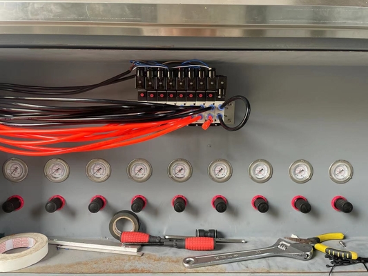 PLC Control آلة تغليف المناديل المبللة استهلاك منخفض للطاقة ، آلة صنع مناديل مبللة مخصصة