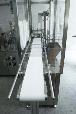 آلة ملء الحقن المملوءة مسبقاً الآلية من الفولاذ المقاوم للصدأ حجم 0.5-10 مل