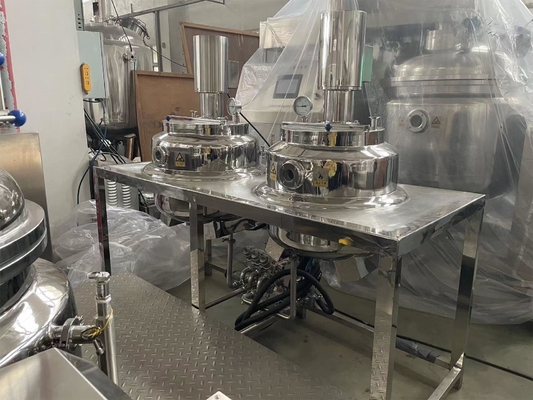 محلب الفراغ عالي السرعة الهيدروليكي الرفع homogenizer وحدة homogenizer الفراغ homogenizer الفراغ