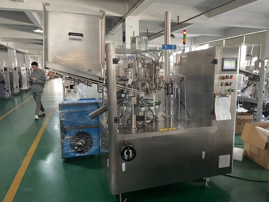 Hot-Selling High Speed Dairy Products Lotion Soft Alu Tube Filling and Sealing Auto Trimming Machine