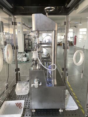 آلة تعبئة وسد حقن بالشفط المكتبية مع PLC