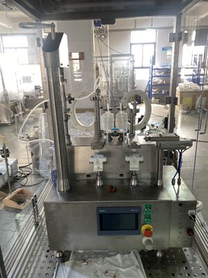 Desktop Aseptic Syringe Filling Machine with Laminar Flow Frame