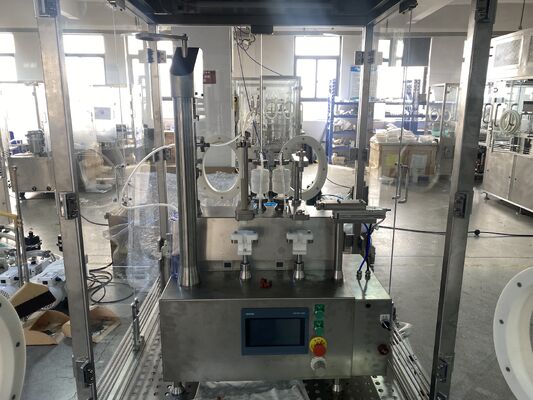 Semi-automatic Desktop Vacuum Filling and Plugging Machine for Pre-filled Syringes