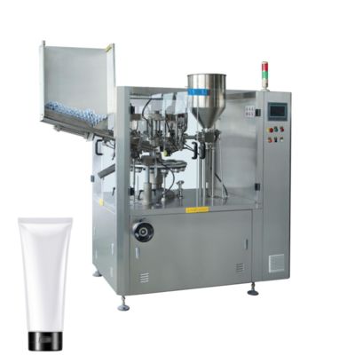 آلة تعبئة أنابيب الرقائق الأوتوماتيكية 50-75 قطعة/دقيقة شاشة تعمل باللمس