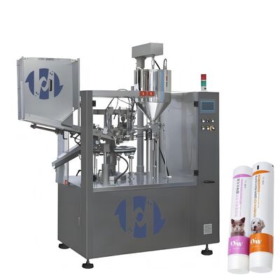 معجون أسنان آلي بالمرحومات الجيل نظيفة الوجه كوسميتيكية أنبوب بلاستيكي ملء و إغلاق آلة