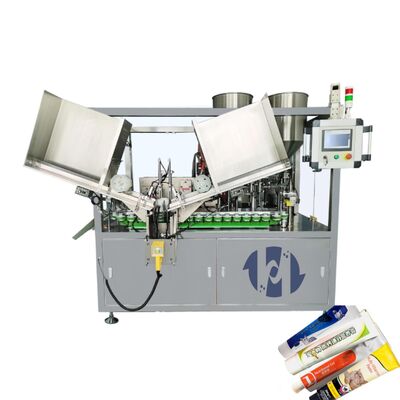 آلة تعبئة الأنابيب الزيت الحيوانات الأليفة تغذية الكريم أنابيب ملء وتغليف آلة